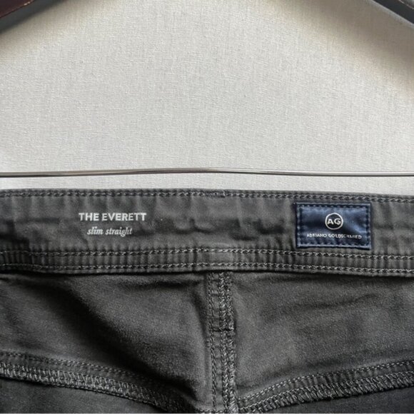 AG Adriano Goldschmied everett slim straight denim  jeans Sz 33 - Picture 8 of 16